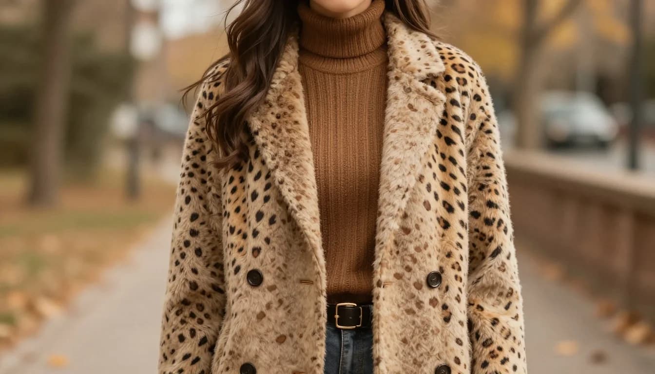 How to Wear Animal Print with Warm Undertones