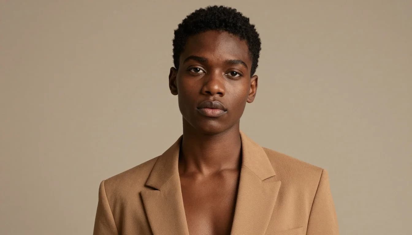 Why Dark Skin Has a Specific Advantage in Blazer Color