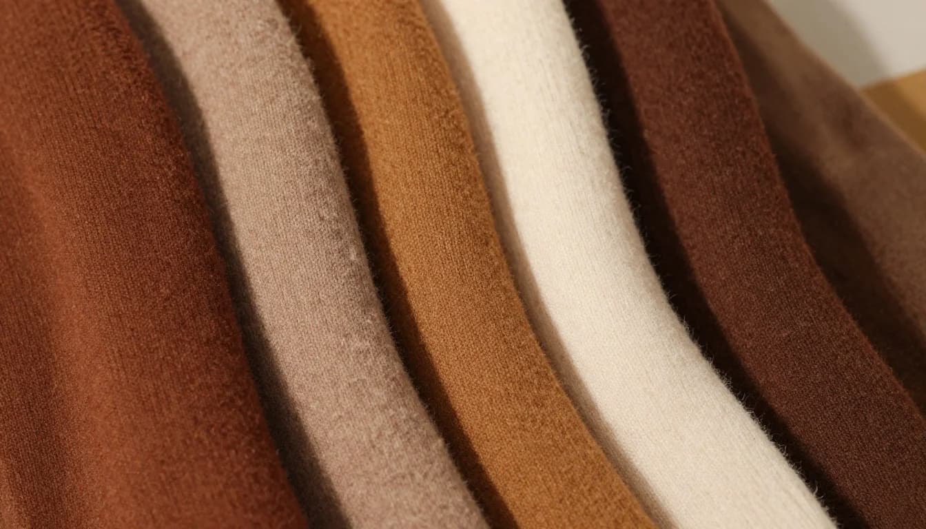 Why Cashmere's Light-Absorbing Quality Changes Color
