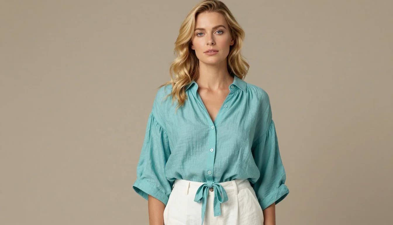 How to Dress for Blonde Hair and Blue Eyes