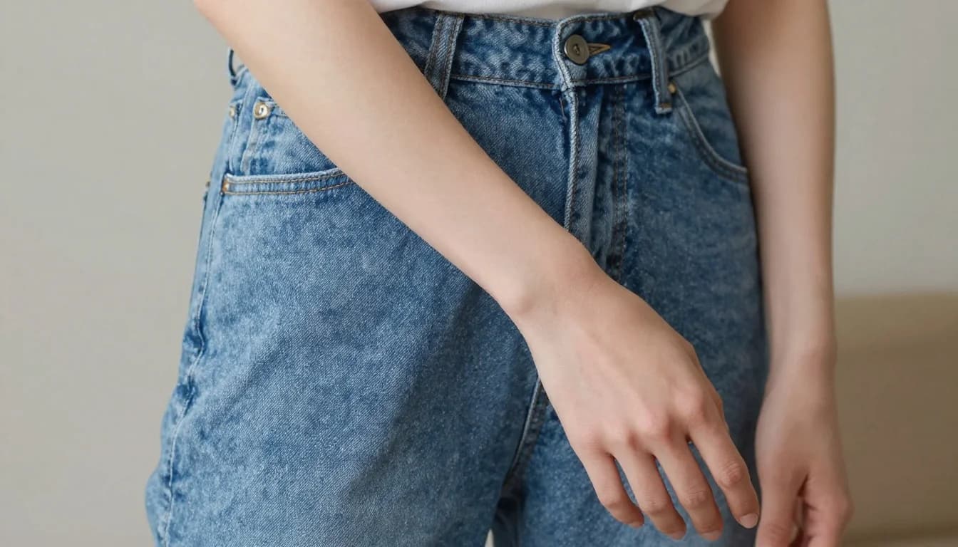 Why Pale Skin Needs the Right Denim Depth