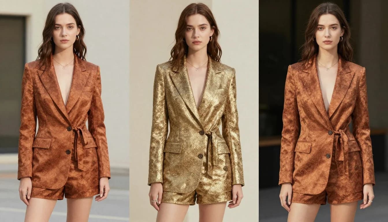 How to Wear Metallics with Warm Undertones