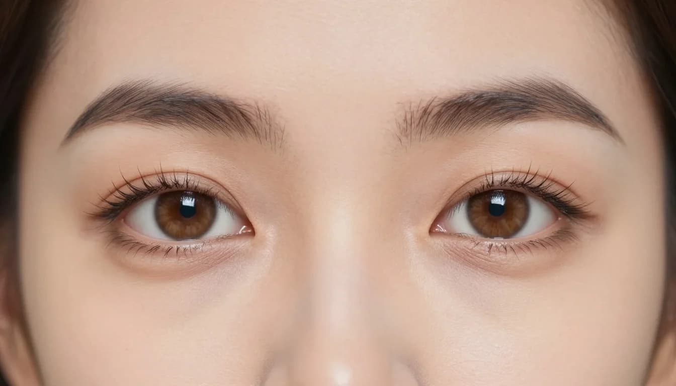 Why Hair Color Changes How Hazel Eyes Read