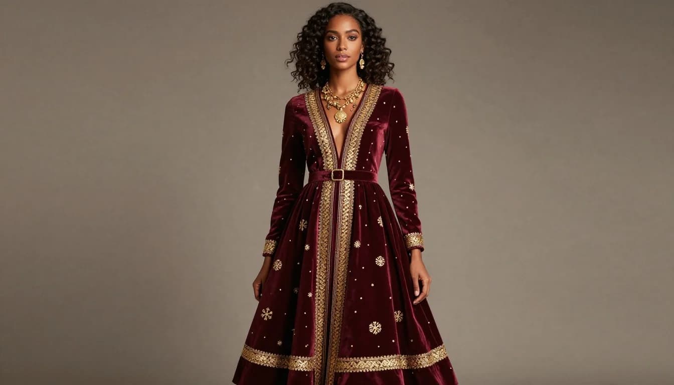 How to Style Holiday Colors on Dark Skin