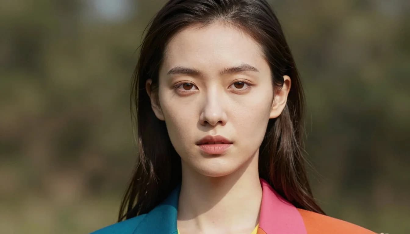 Why Pale Skin Excels at Color Blocking