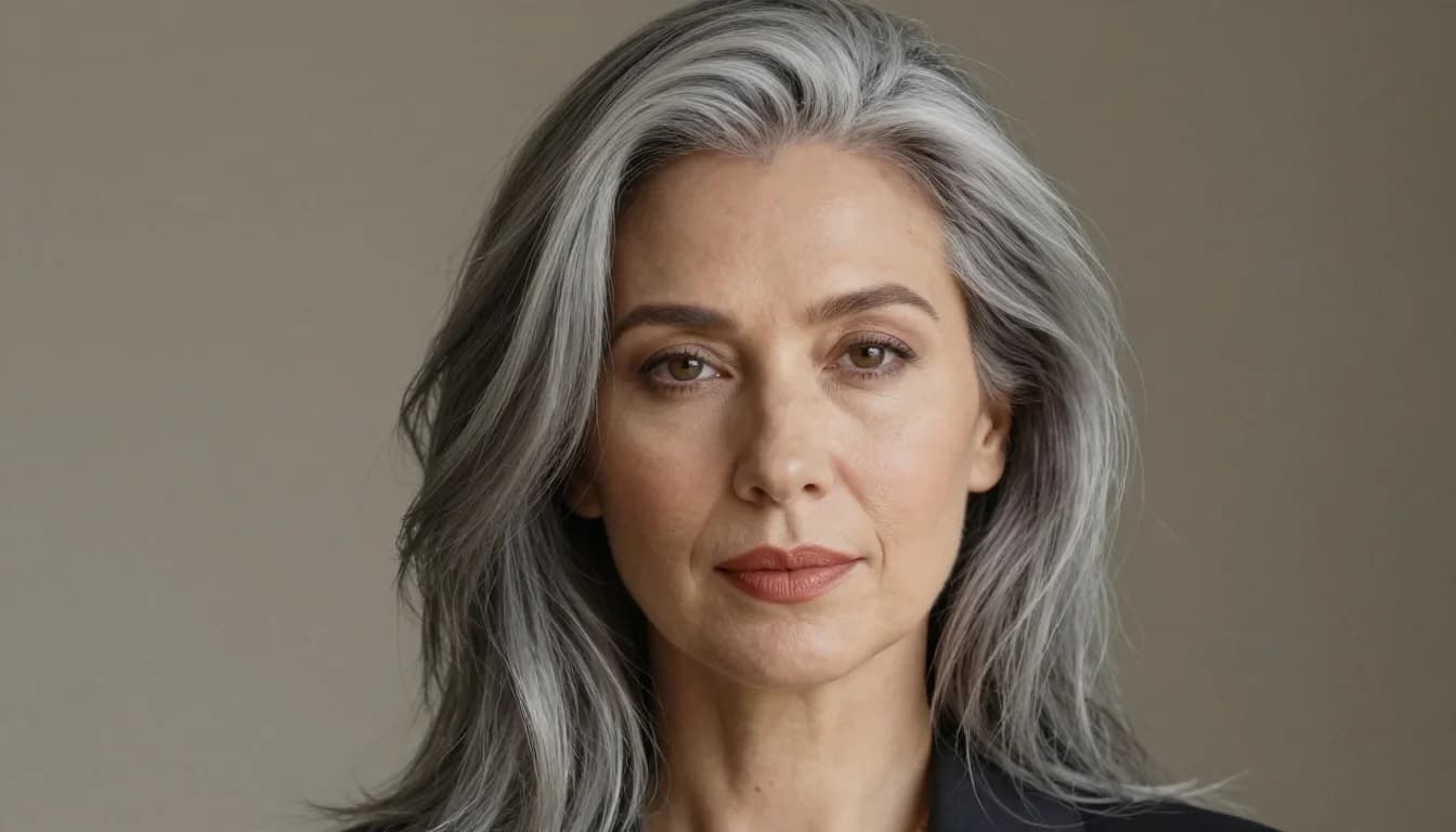 How Grey Hair Changes Your Makeup Needs
