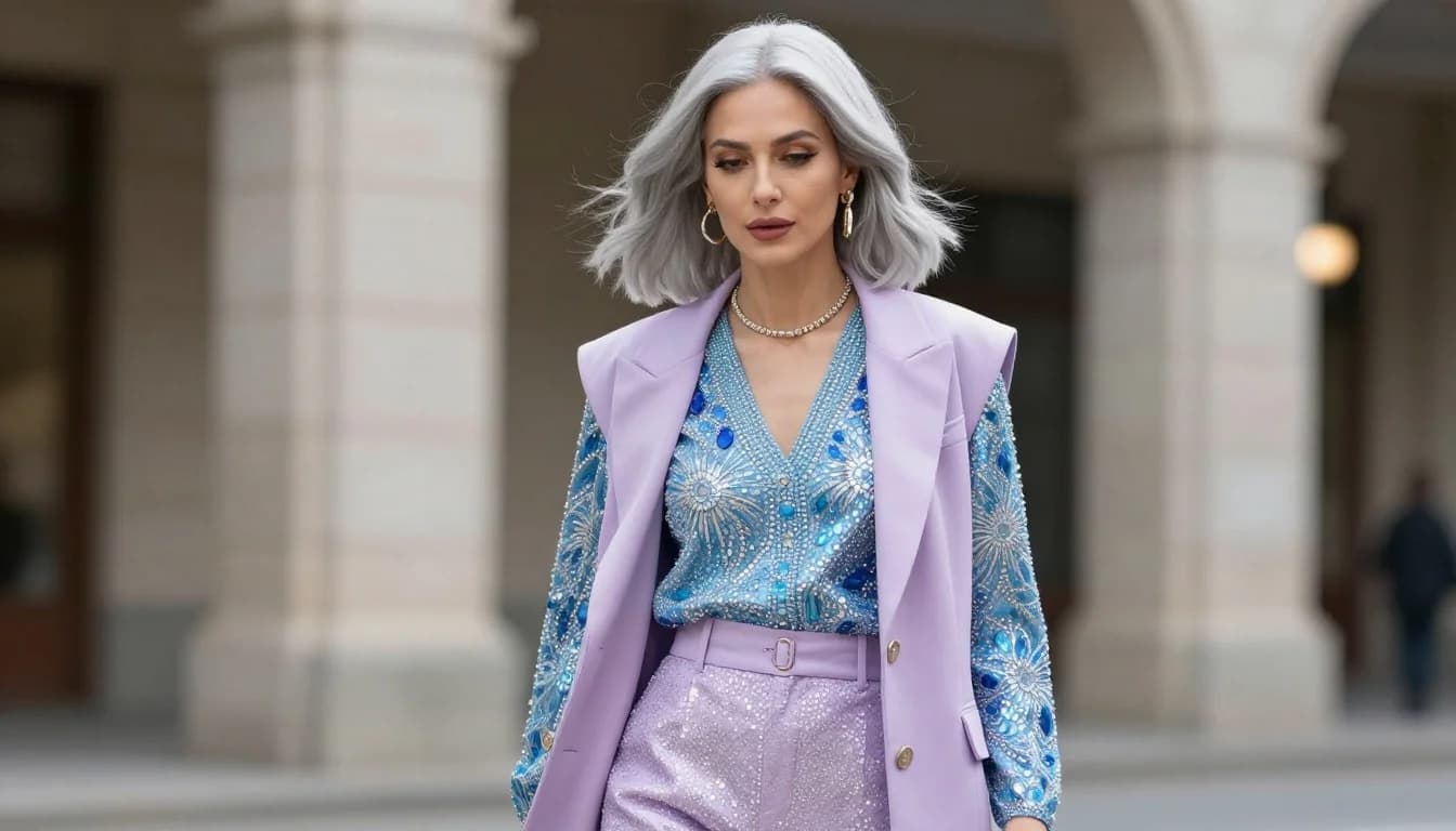 How to Dress Silver Hair for Maximum Elegance