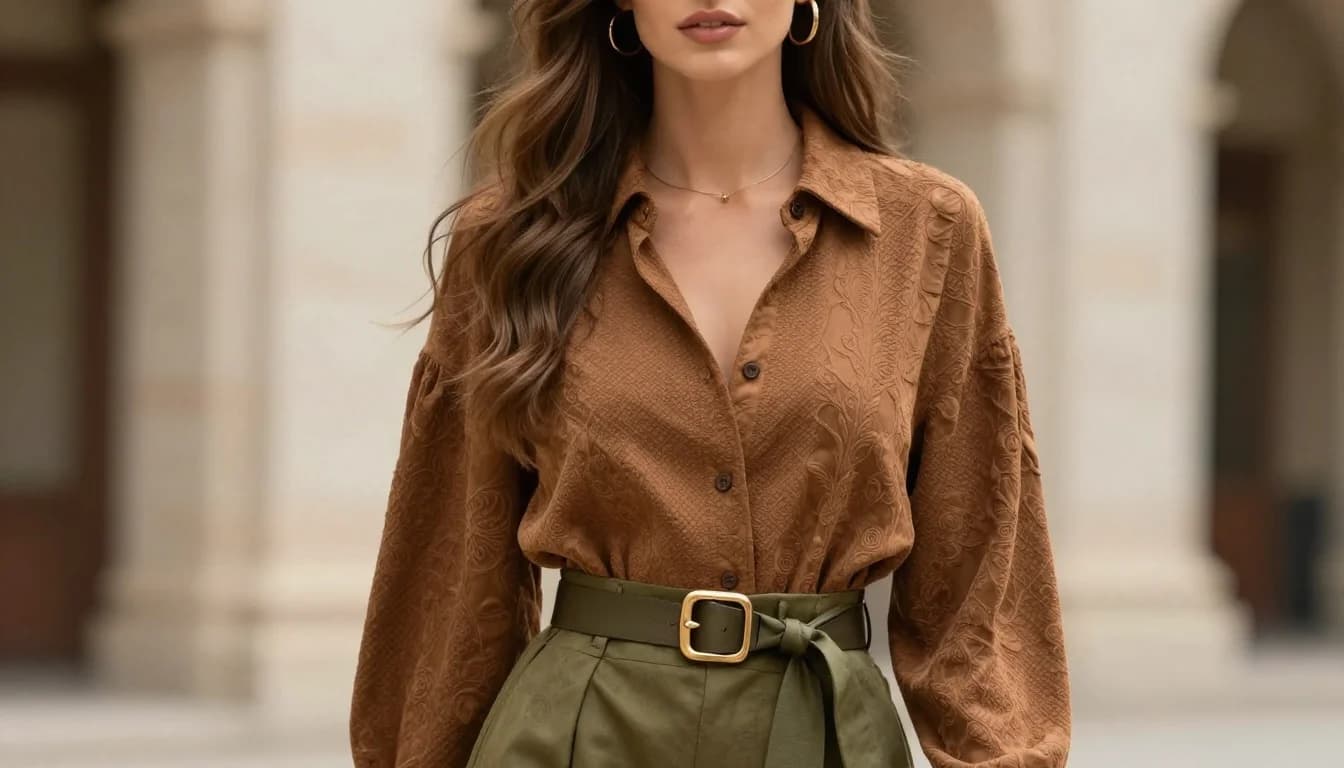 Dressing to Show Hazel Eyes at Their Best