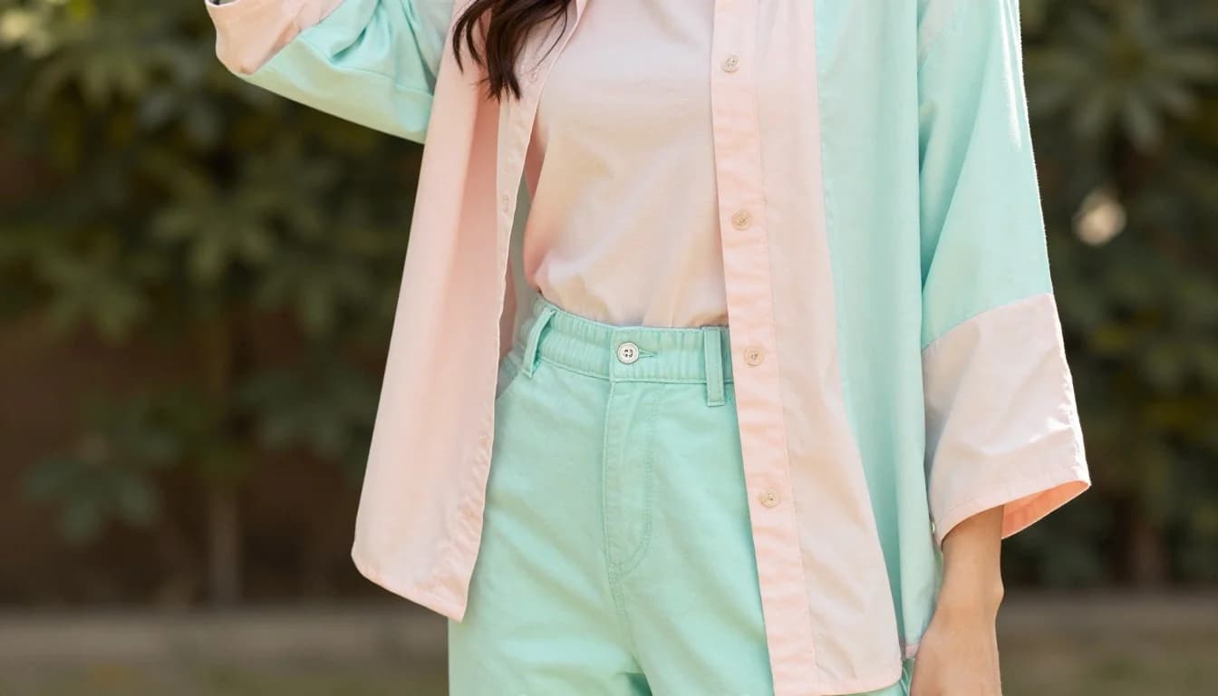 How to Wear Pastels Without Looking Washed Out