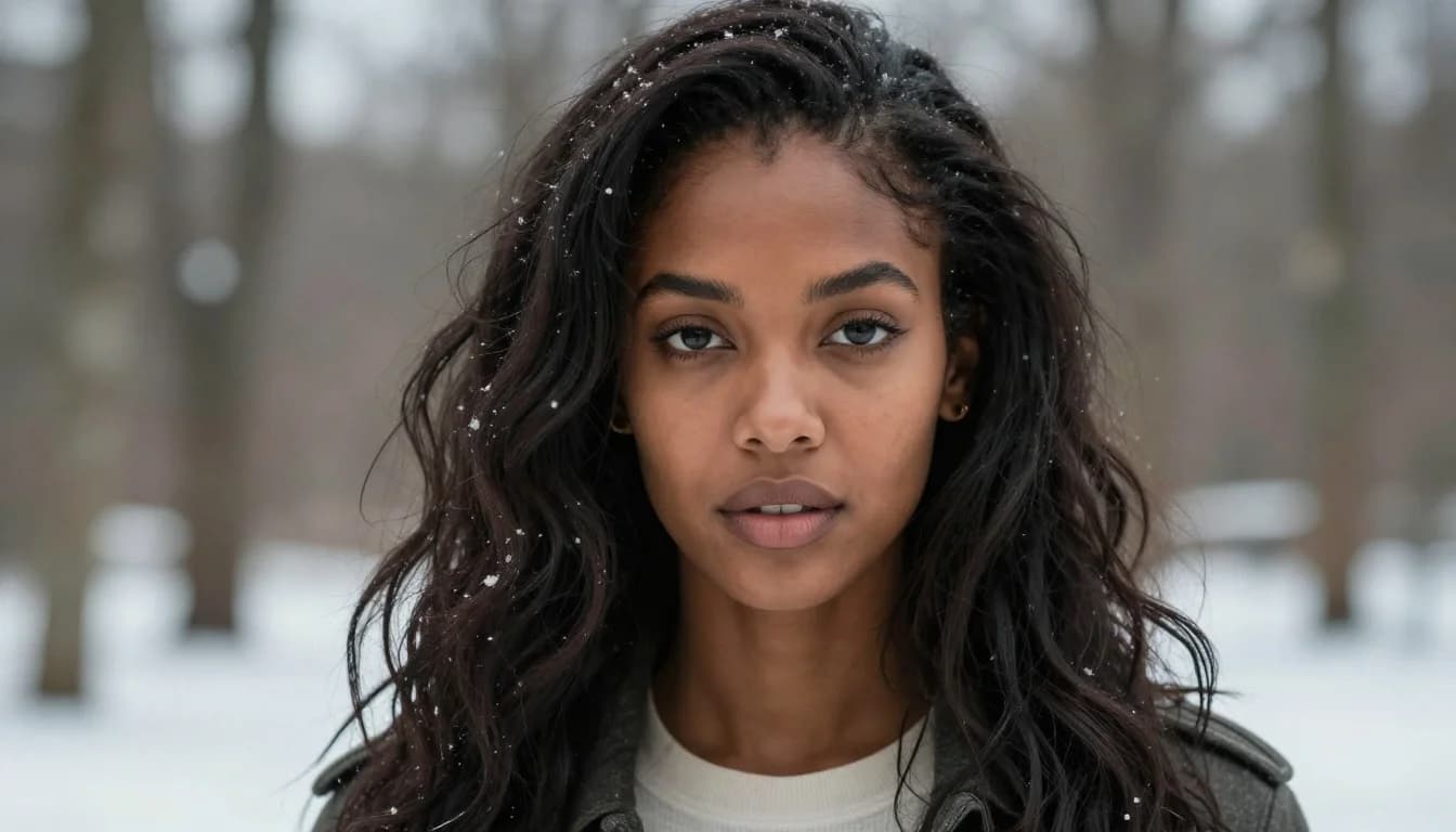 Why Color Choice Transforms Dark Skin in Winter