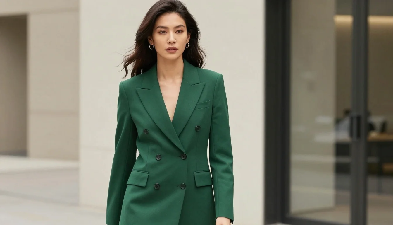 How to Build a Work Wardrobe for Dark Hair