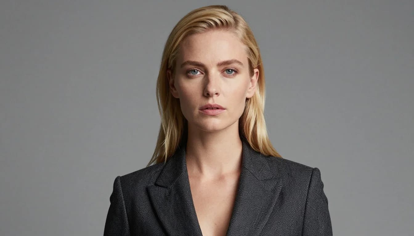 Why Pale Skin and Blonde Hair Need a Deliberate Work Wardrobe