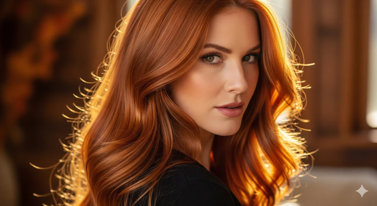 Transformation process for copper hair color on dark hair