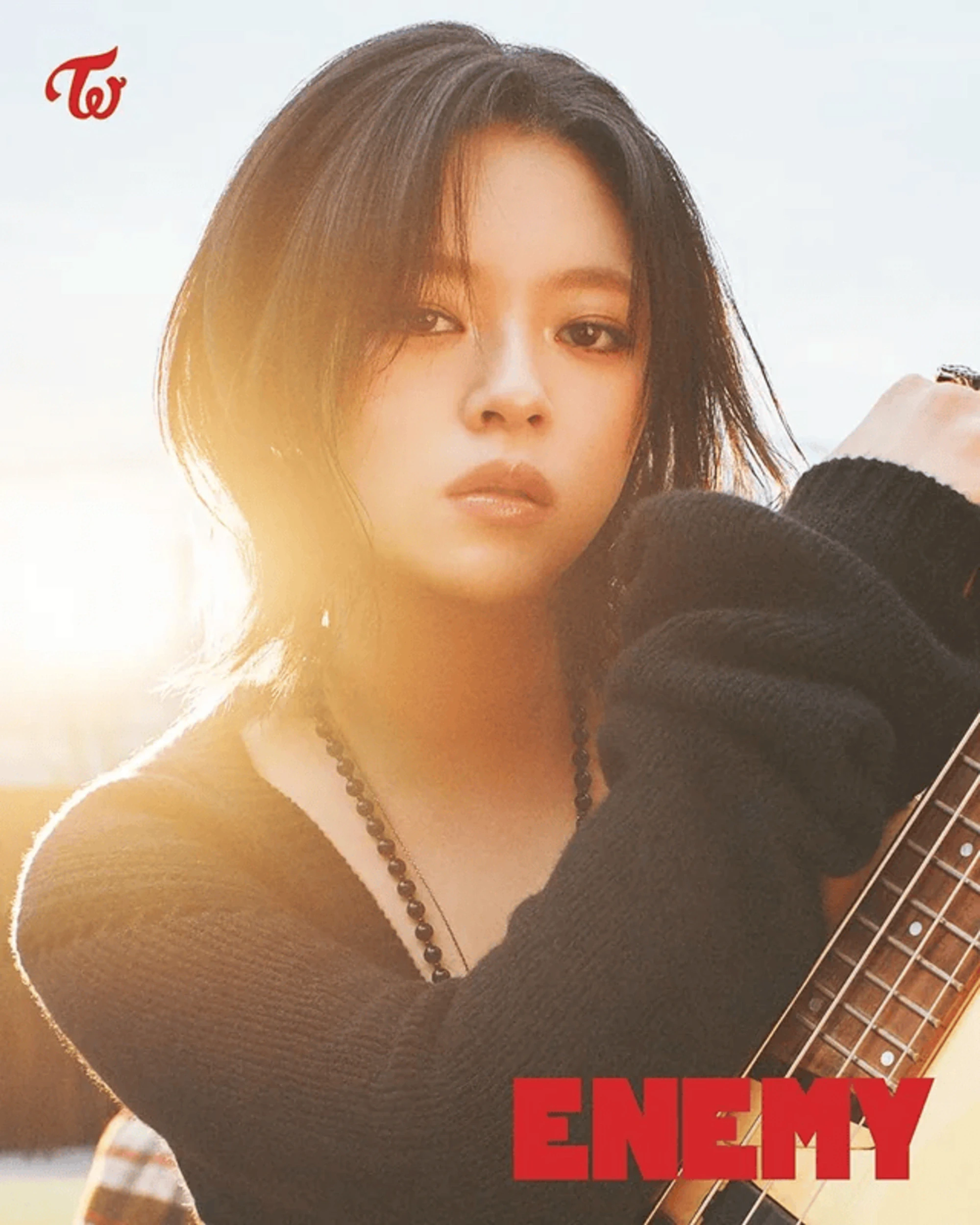 Editorial gallery of Jeongyeon (TWICE) styled in light spring looks full of sherbet pinks, mint greens, and warm ivory, highlighting sherbet peach, sea glass, buttermilk, mint foam, and rose coral.