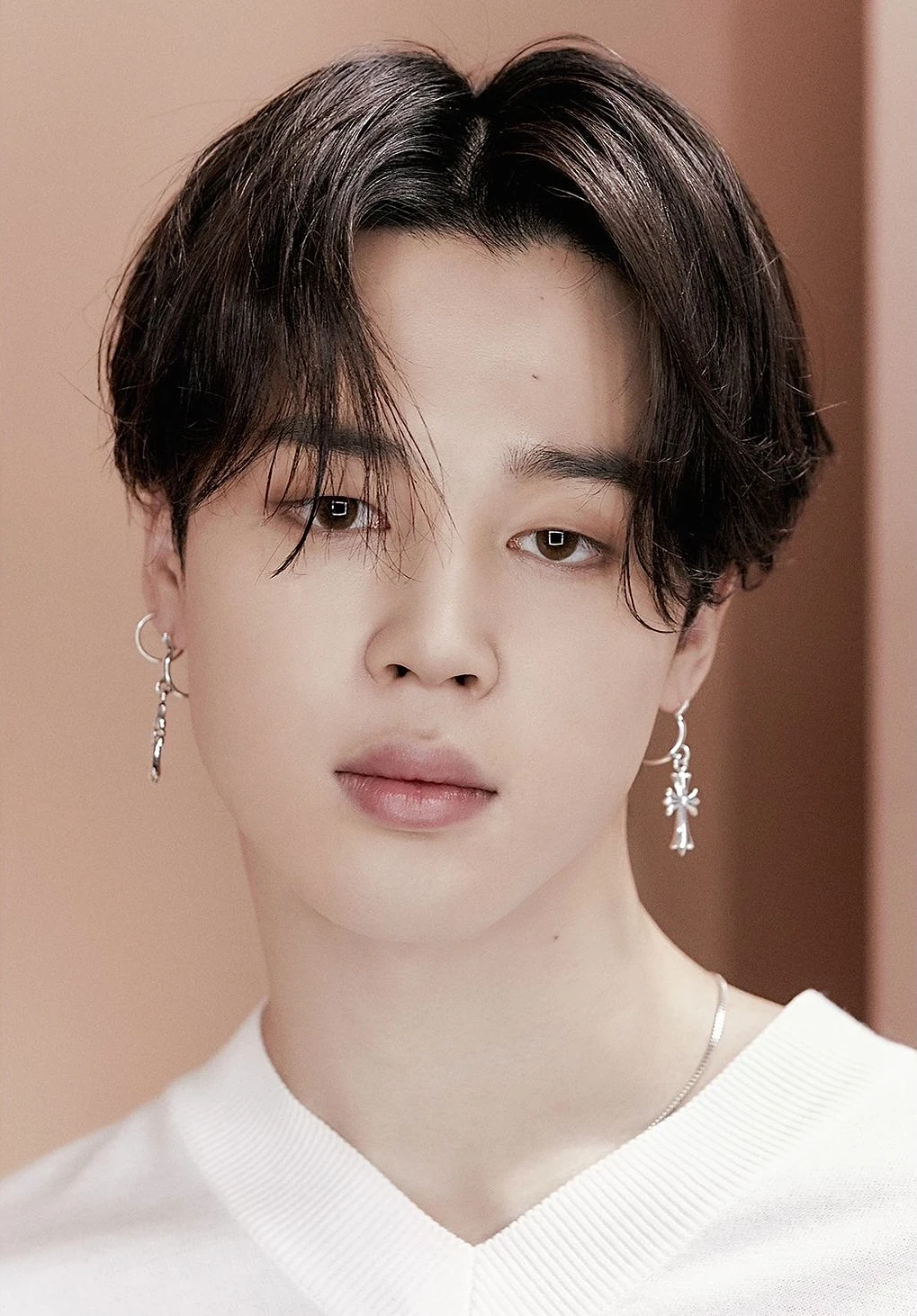 Editorial gallery of Jimin (BTS) styled in vibrant autumn outfits featuring saffron, teal, and gold hardware, highlighting burnt sienna, chartreuse, emerald, molten gold, and espresso.